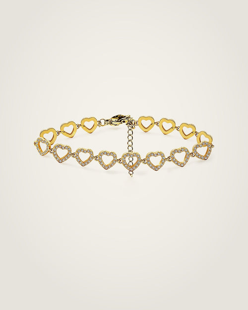 AYPARÉ Herzglieder-Armband in Gold