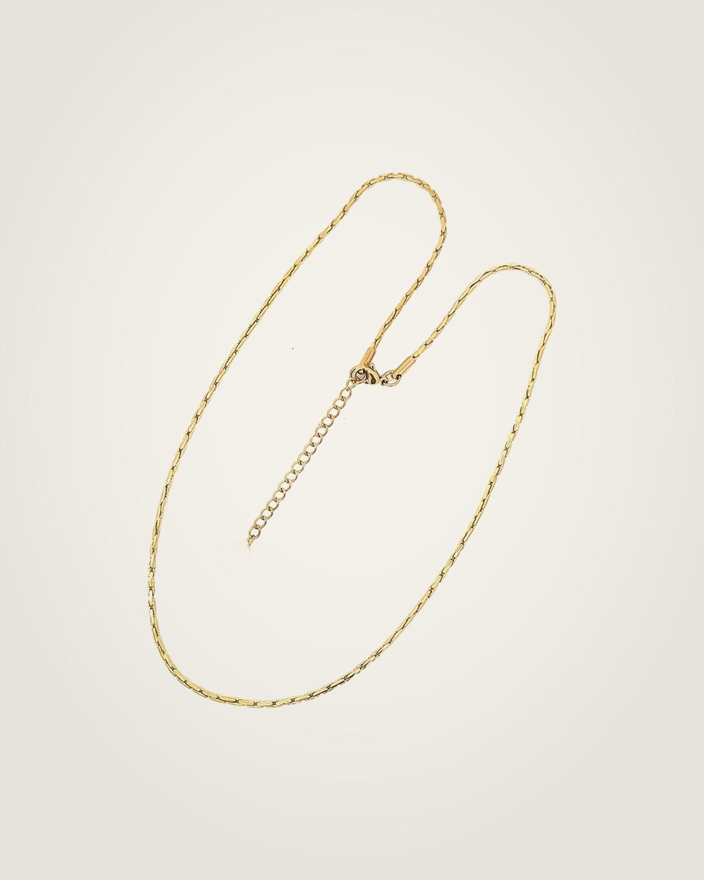 AYPARÉ Feine Gliederkette in Gold – Ansicht 4