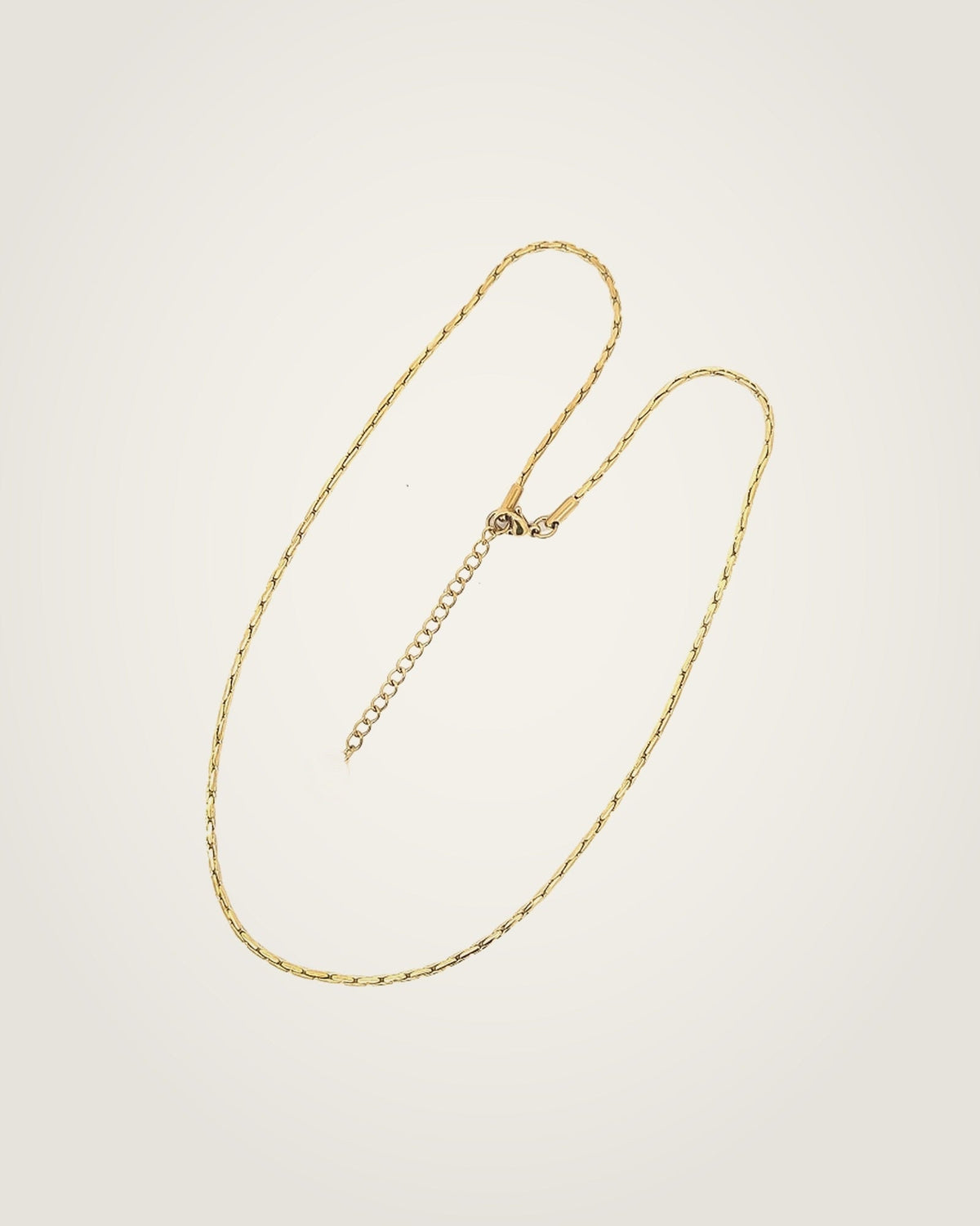 AYPARÉ Feine Gliederkette in Gold – Ansicht 4