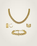 AYPARÉ Glieder-Set, 4-teilig in Gold