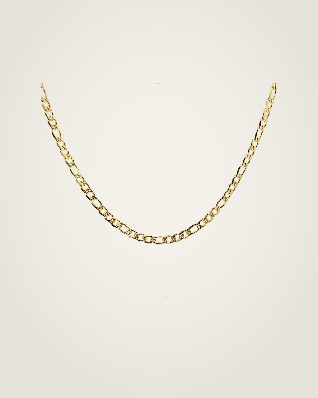 AYPARÉ Figaro-Kette in Gold