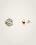 AYPARÉ Halo-Ohrstecker in Gold