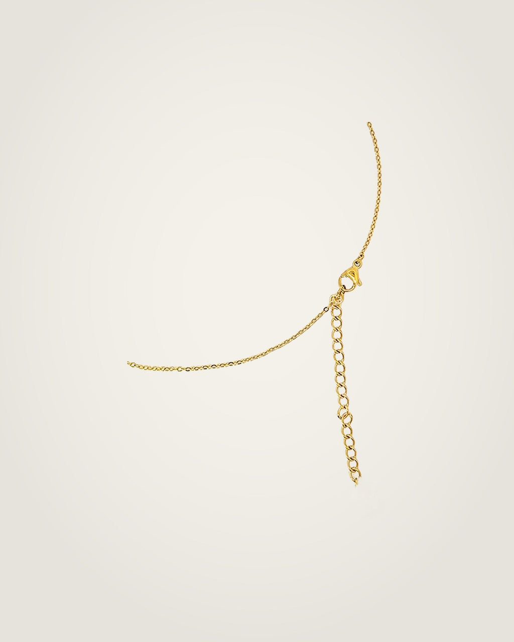 AYPARÉ Solitär-Halskette in Gold – Ansicht 2