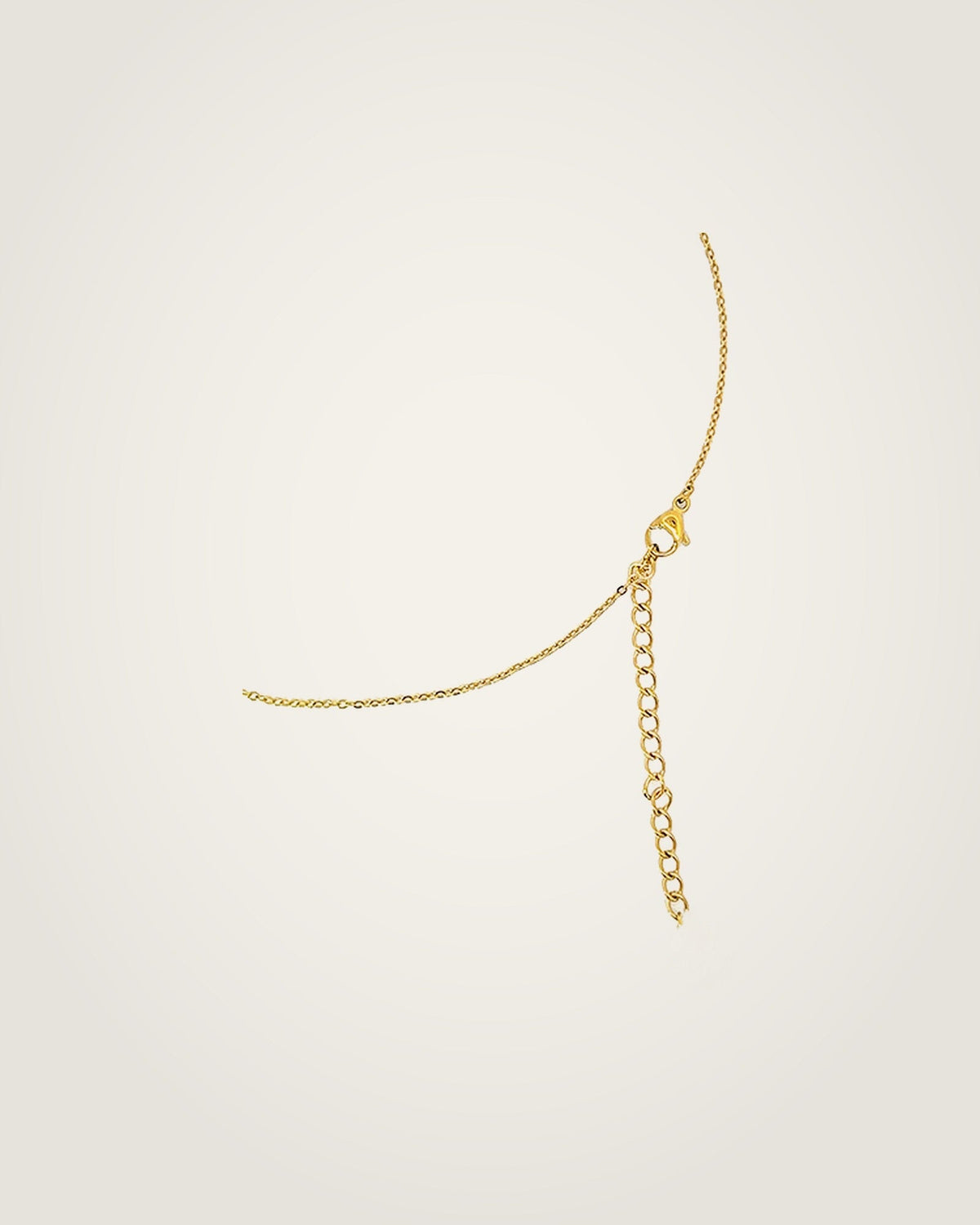 AYPARÉ Solitär-Halskette in Gold – Ansicht 2