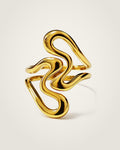 AYPARÉ Skulptur-Ring in Gold