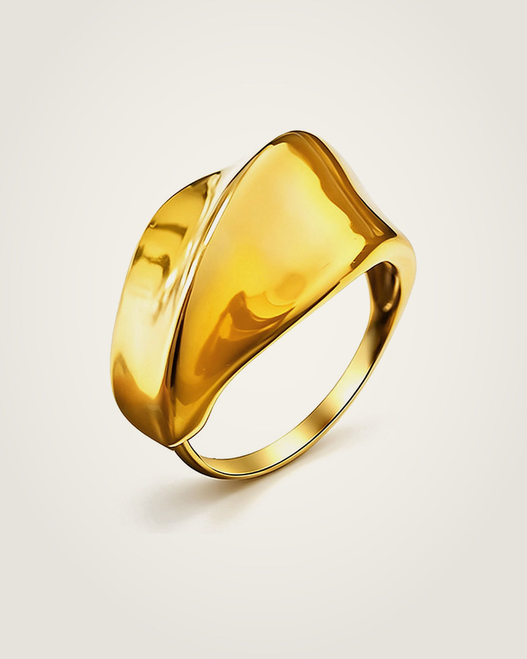AYPARÉ Wellenring in Gold – Ansicht 2