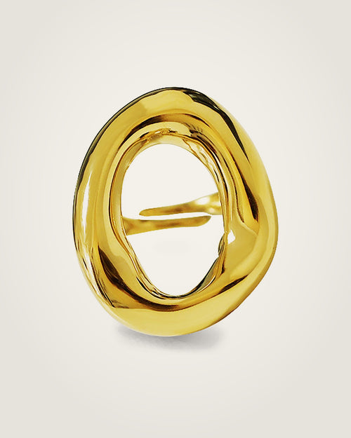 AYPARÉ Ovalring in Gold